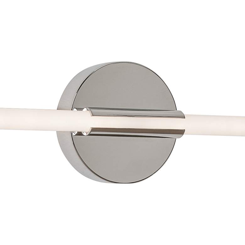 Image 4 Rusnak 36" Wide Polished Chrome LED ADA Bath Light more views