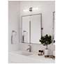 6_Rusnak 36" Wide Polished Chrome LED ADA Bath Light more views