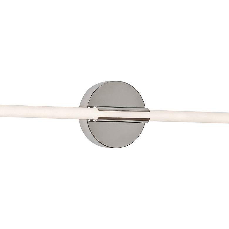 Image 4 Rusnak 48" Wide Polish Chrome LED Vanity Bath Light more views