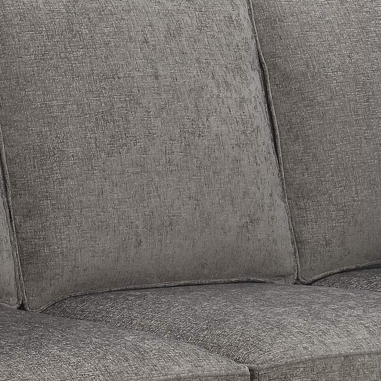 Image 3 Russell 70 3/4" Wide Taupe 3-Seater Sofa with 2 Pillows more views