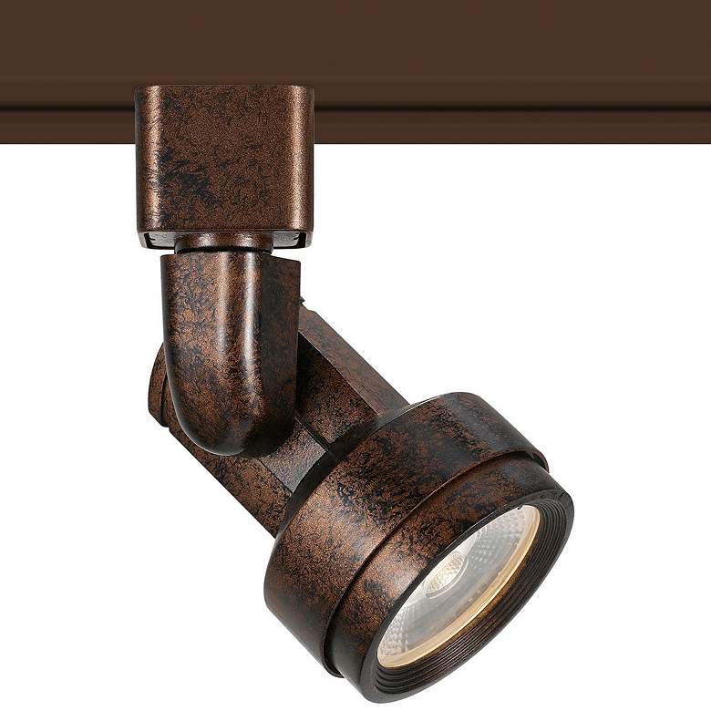 Image 1 Rust Finish 17 Watt LED Track Head for Halo System