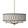 Rustic Chic Ava 6-Light Nickel Pendant Chandelier