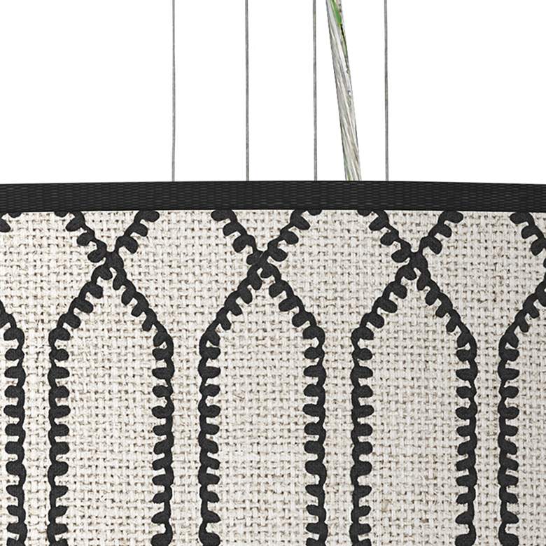 Image 2 Rustic Chic Giclee 24" Wide 4-Light Pendant Chandelier more views