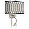 Rustic Chic Giclee Glow LED Reading Light Plug-In Sconce