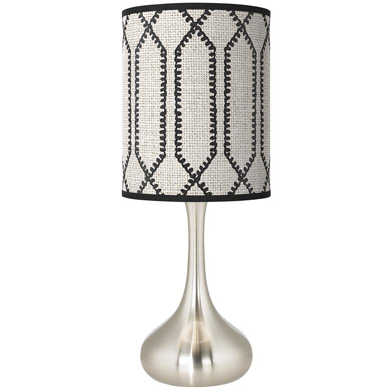 Image 1 Rustic Chic Giclee Modern Droplet Table Lamp