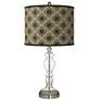 Rustic Flora Giclee Apothecary Clear Glass Table Lamp