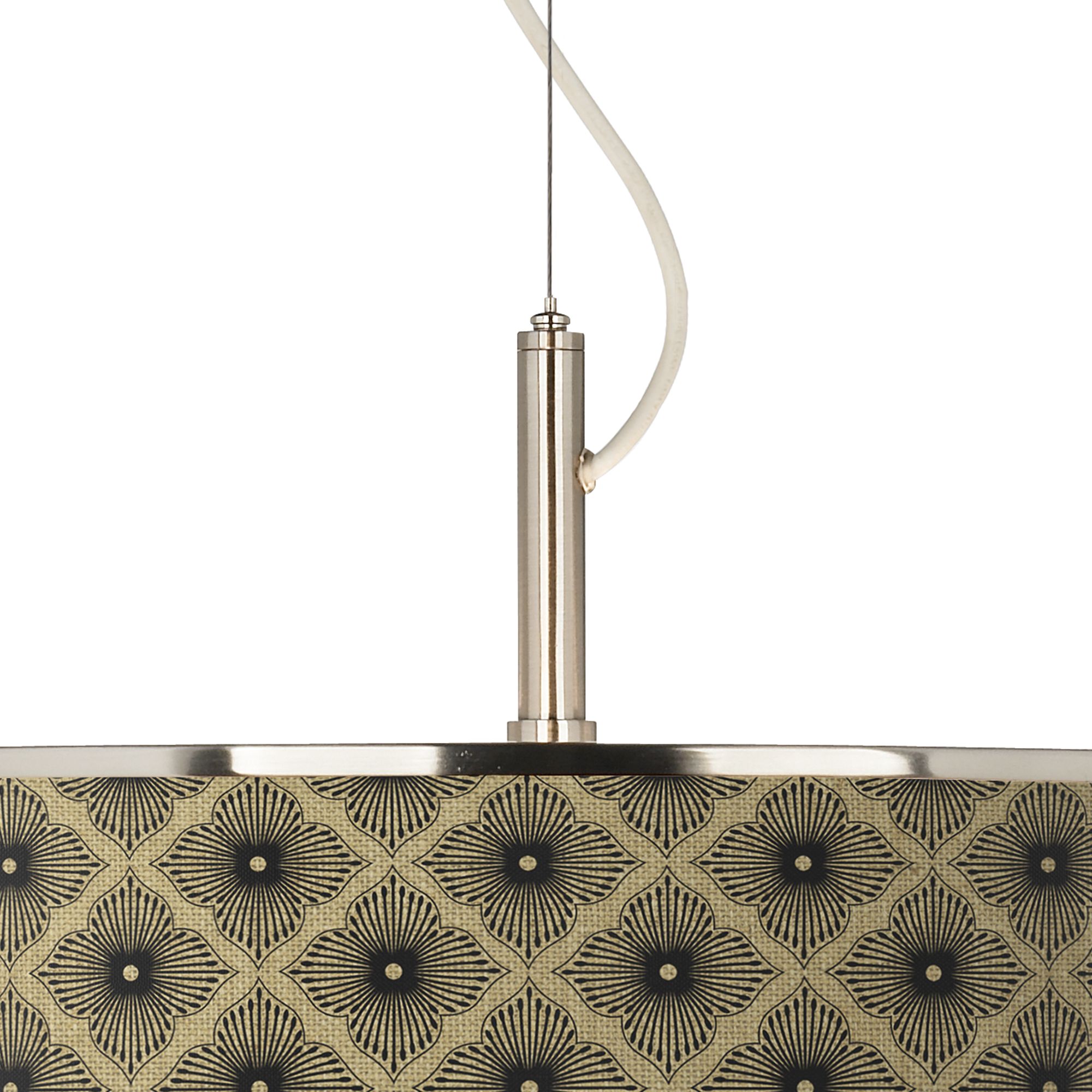 Image 2 Rustic Flora Giclee Glow 20" Wide Pendant Light more views