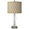 Rustic Mod Giclee Apothecary Clear Glass Table Lamp