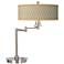 Rustic Mod Giclee LED Modern Swing Arm Desk Lamp