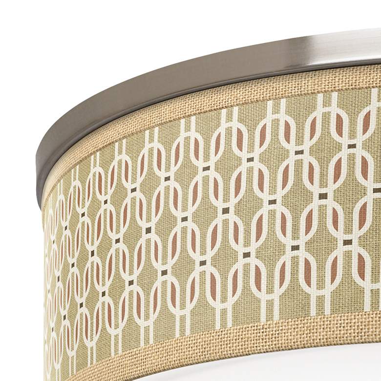 Image 2 Rustic Mod Giclee Nickel 20 1/4" Wide Ceiling Light more views