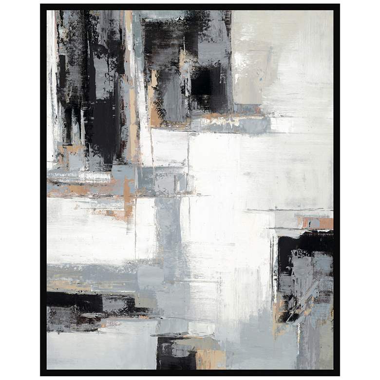 Image 1 Rustic Patch 30 In. by 40 In. Framed Art