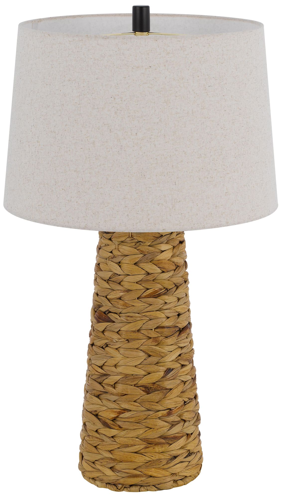 Thumbnail3 of Rustic Weave 100W Seagrass table lamp more views