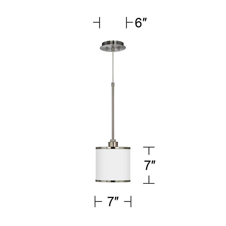 Image 5 Rustic Woodwork Giclee Glow Mini Pendant Light more views