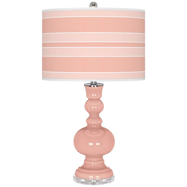 Image 1 Rustique Bold Stripe Apothecary Table Lamp