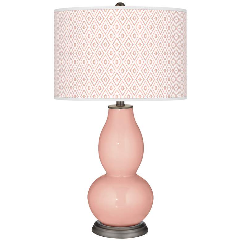 Image 1 Rustique Diamonds Double Gourd Table Lamp