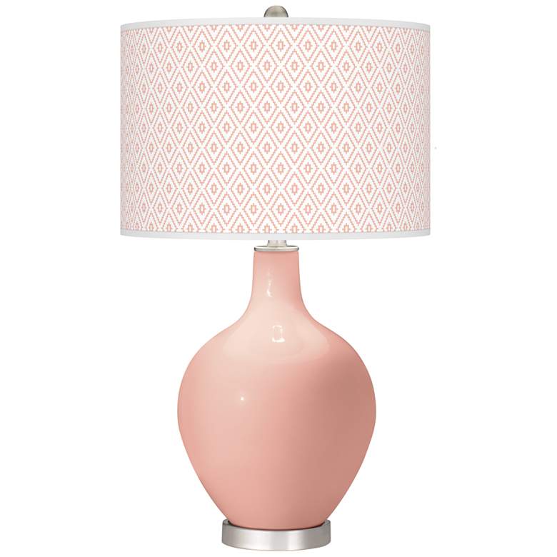 Image 1 Rustique Diamonds Ovo Table Lamp