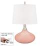 Rustique Felix Modern Table Lamp with Table Top Dimmer