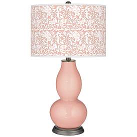 Image1 of Rustique Gardenia Double Gourd Table Lamp