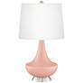 Rustique Gillan Glass Table Lamp with Dimmer