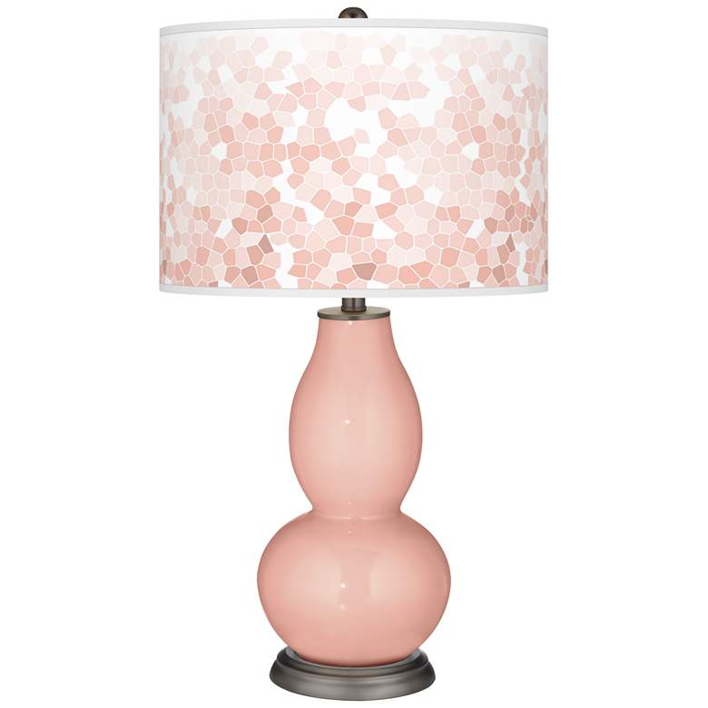 Image 1 Rustique Mosaic Double Gourd Table Lamp