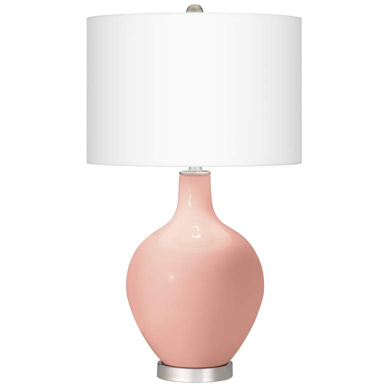 Image 2 Rustique Ovo Table Lamp With Dimmer