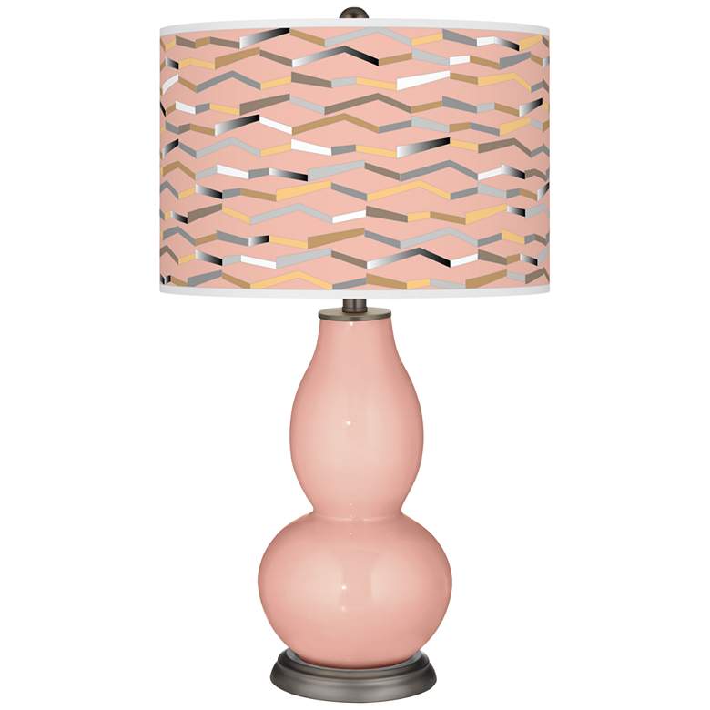 Image 1 Rustique Shift Double Gourd Table Lamp