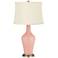 Rustique Warm Coral Anya Table Lamp