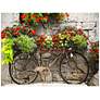 Rusty Bicyclette 40"W All-Weather Indoor-Outdoor Wall Art