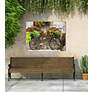 Rusty Bicyclette 40"W All-Weather Indoor-Outdoor Wall Art