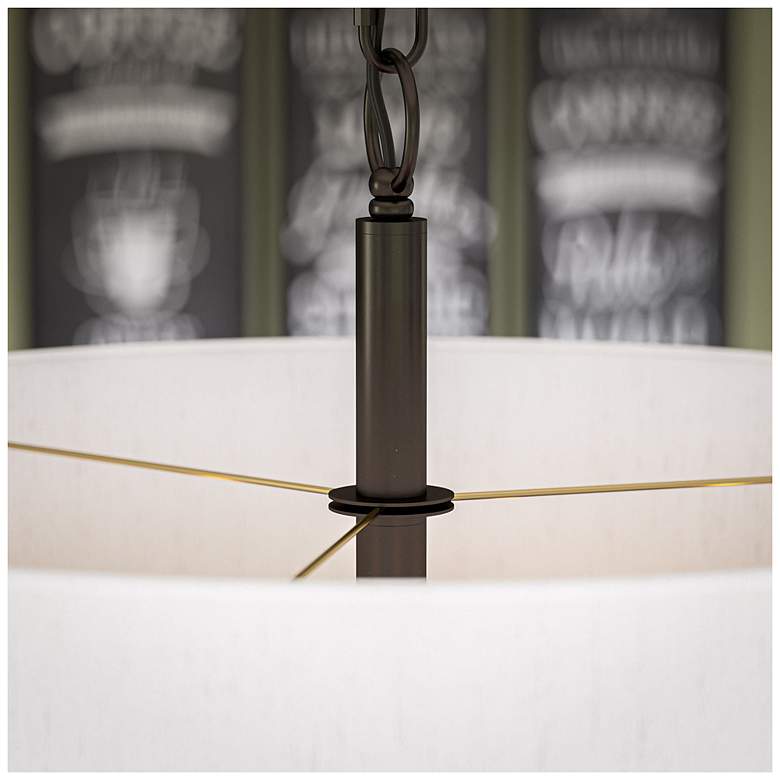 Image 6 Rutherford 22" Wide 5-Light Oil Rubbed Bronze Pendant more views