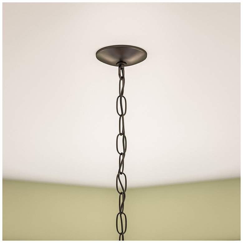 Image 7 Rutherford 22" Wide 5-Light Oil Rubbed Bronze Pendant more views