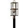 Rutherford 24 1/4" High Charred Bronze Outdoor Post Light