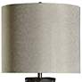 Rutherford 36 1/2" Modern Charcoal Black Ceramic Table Lamp
