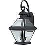 Rutledge Collection Black 19" High Outdoor Wall Light