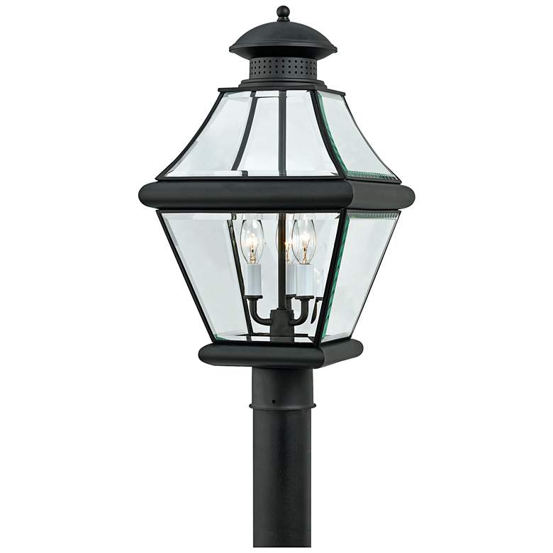 Rutledge Collection Black 20 1/2&quot; High Outdoor Post Light