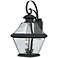 Rutledge Collection Black 24" High Outdoor Wall Light