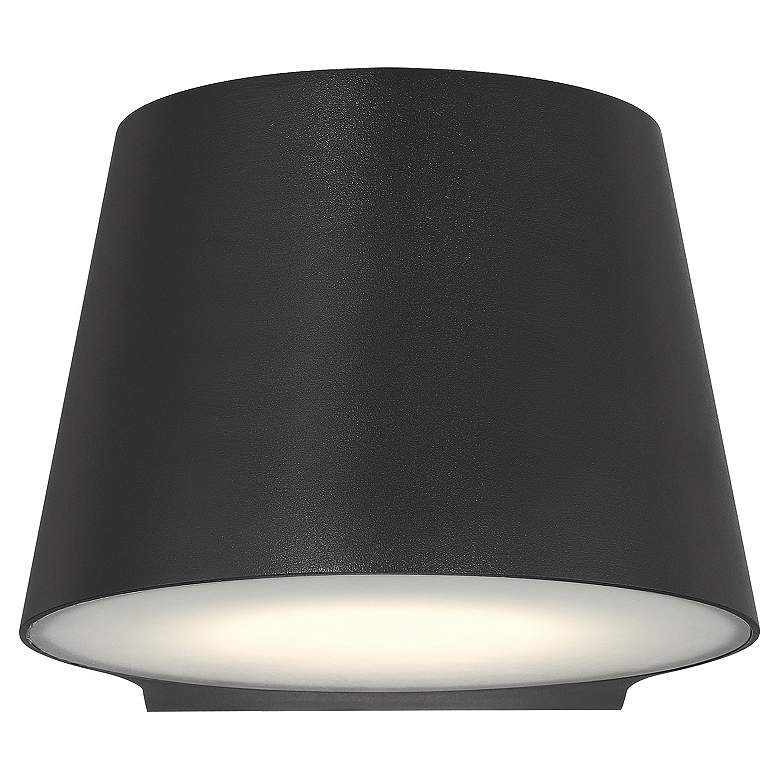 Image 4 Ry 5.75" High Black Bi.Directional Outdoor LED Wall Mount more views