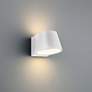 1_Ry 5.75" High White Bi.Directional Outdoor LED Wall Mount