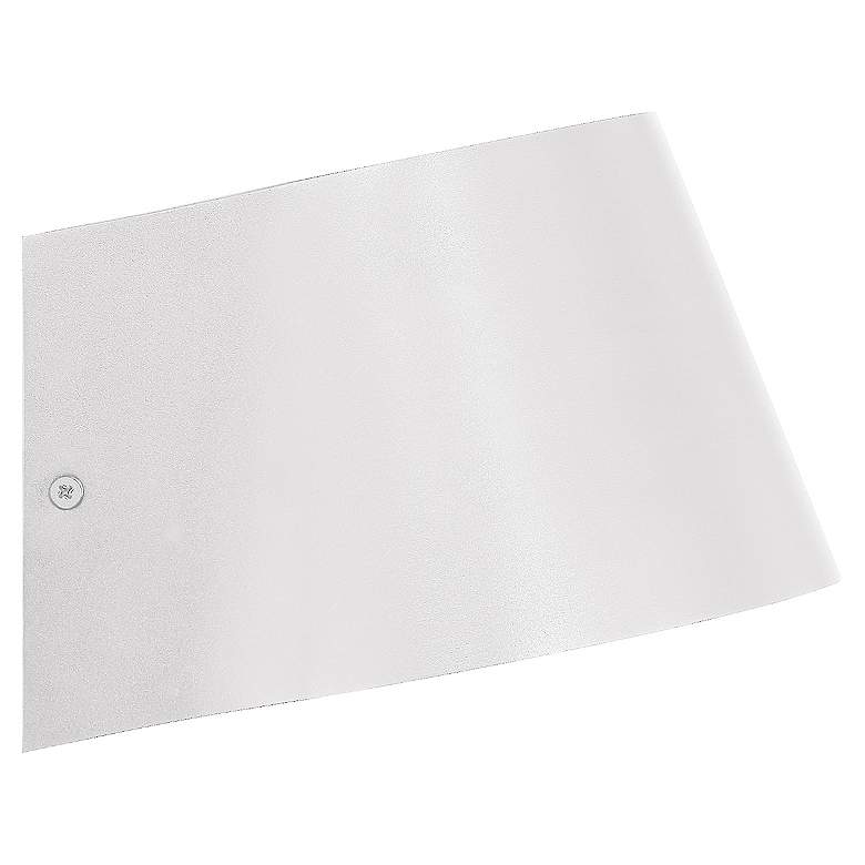 Image 6 Ry 5.75" High White Bi.Directional Outdoor LED Wall Mount more views