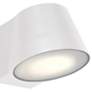 7_Ry 5.75" High White Bi.Directional Outdoor LED Wall Mount more views