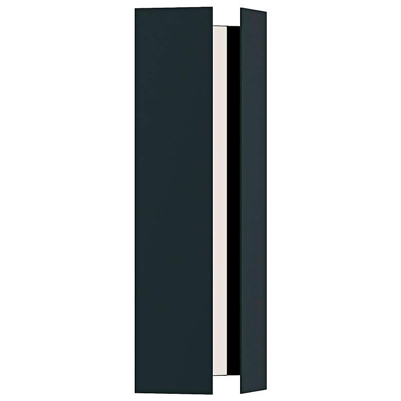 Image 2 Ryan 18" High Black LED Outdoor Wall Light