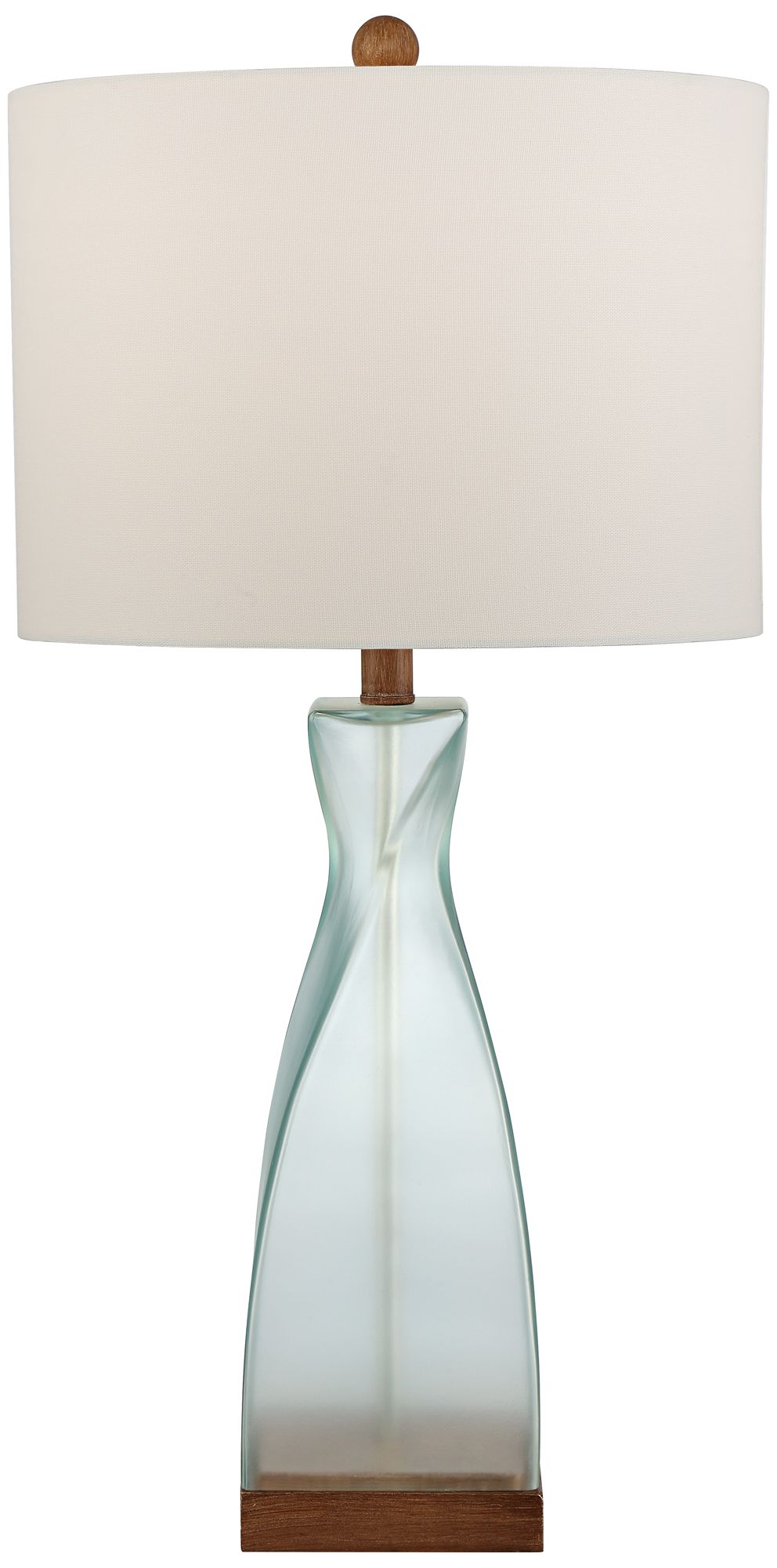 Image 7 Ryan 28 1/2" High Ocean Blue Glass Coastal Modern Table Lamps Set of 2 more views