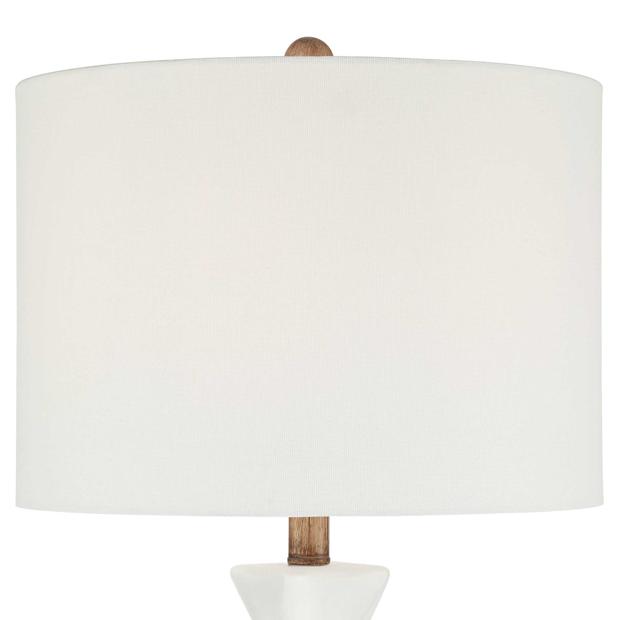 Image 3 Ryan 28" High Frosted White Glass Modern Coastal Table Lamp Set of 2 more views