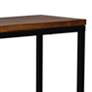 Ryan 34" Wide Chestnut Wood Top Console Table
