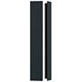 1_Ryan 36" High Black LED Outdoor Sconce