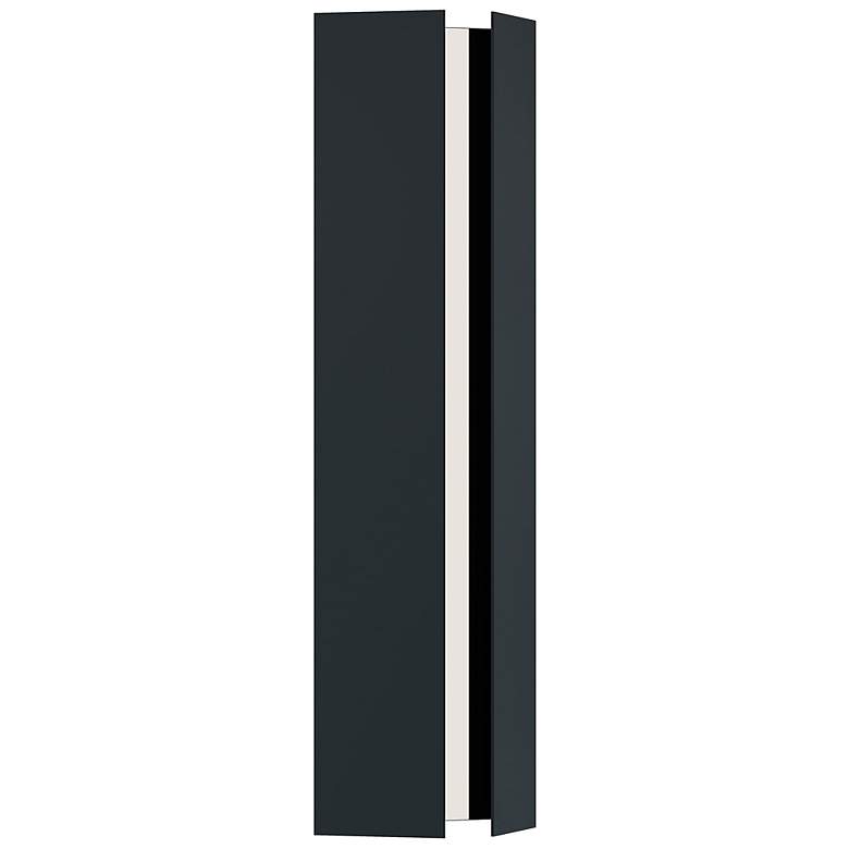 Image 1 Ryan 48" High Black LED Outdoor Sconce