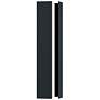 1_Ryan 48" High Black LED Outdoor Sconce