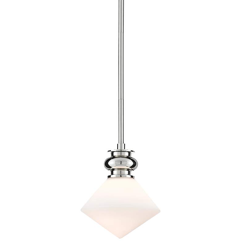Image 2 Rycroft 7" Wide Polished Nickel Mini Pendant Light