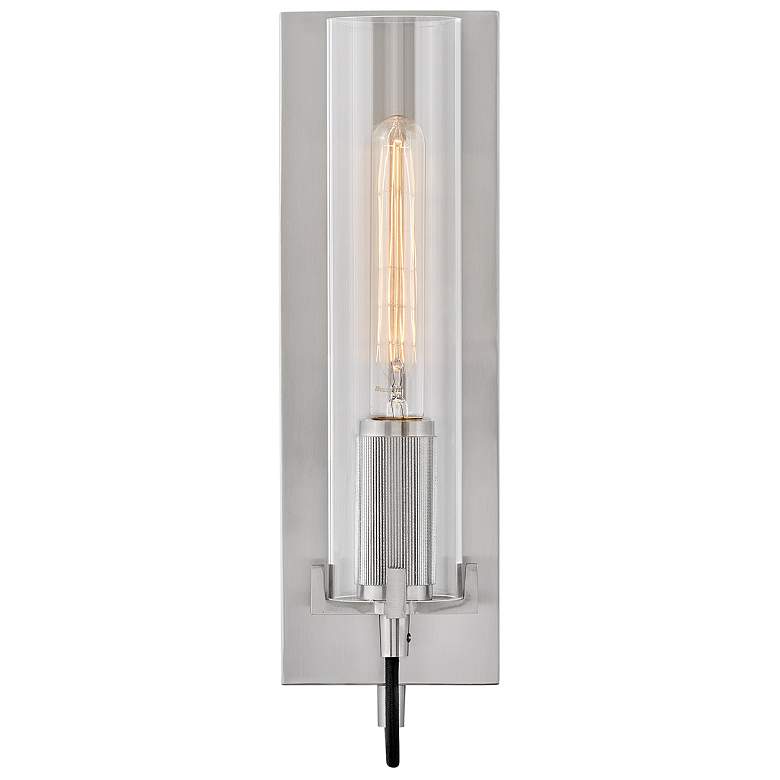 Image 3 Ryden 16 1/4" High Nickel Wall Sconce by Hinkley Lighting more views