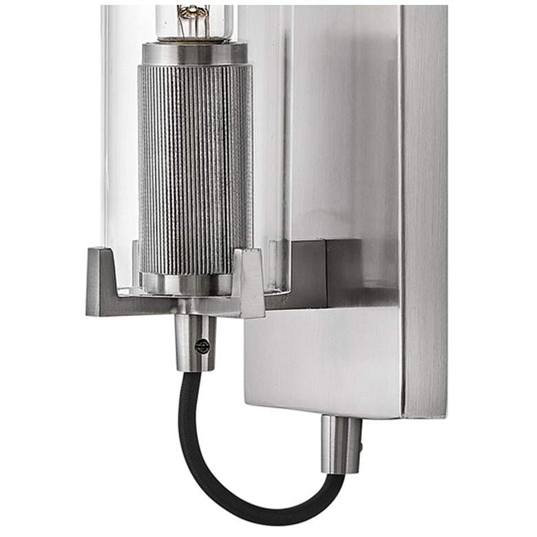 Image 5 Ryden 16 1/4" High Nickel Wall Sconce by Hinkley Lighting more views